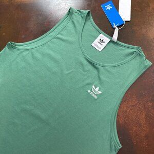 Adidas Essentials Tank Top Men's Sleeveless Shirt Green workout training